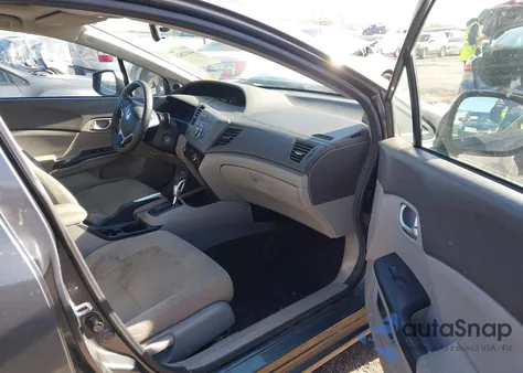 2012 Honda Civic Ex из США, поврежденный, VIN 2HGFB2F85CH591487